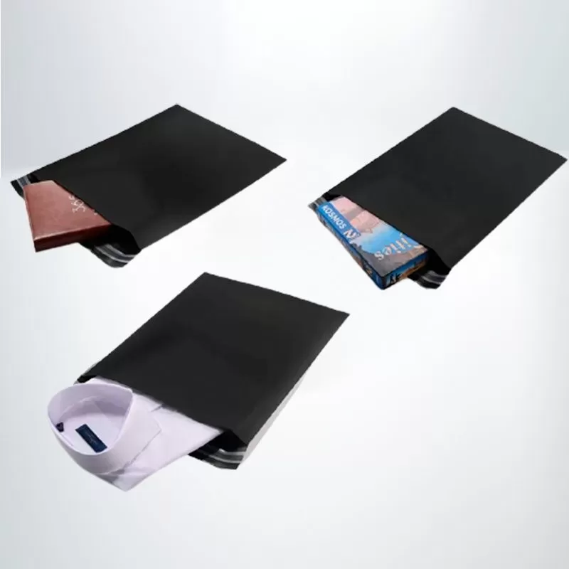 100pcs 255mmx330mm Black Compostable Mailer