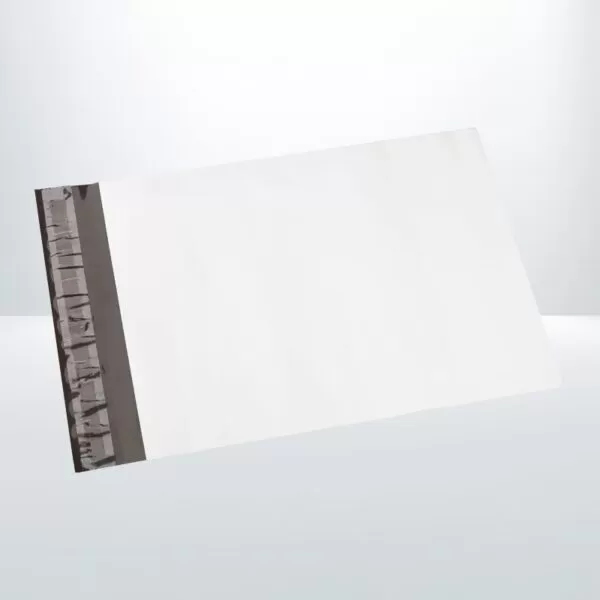 100pcs 350mm x 480mm White Poly Bags Courier Shipping