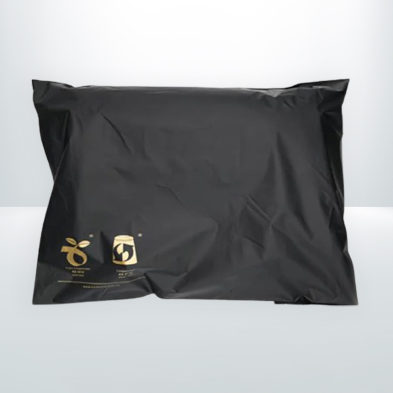 100pcs 310mm x 405mm Black Compostable Mailer
