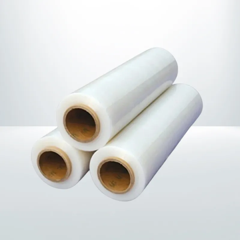 4pcs 500mm X 400M X 25U Plastic Shrink Wrap Roll White