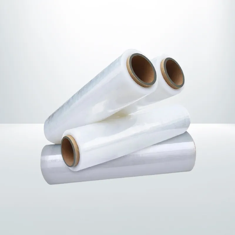 4pcs 500mm X 400M X 25U Plastic Shrink Wrap Roll White