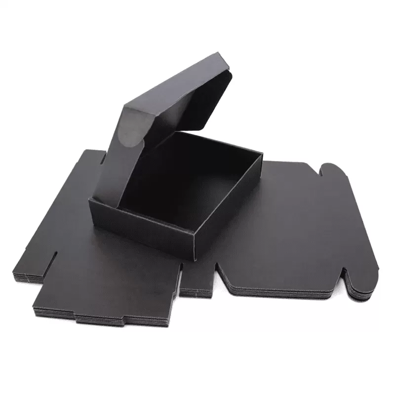 50 Pcs 270x160x100mm Full Black Mailing Boxes