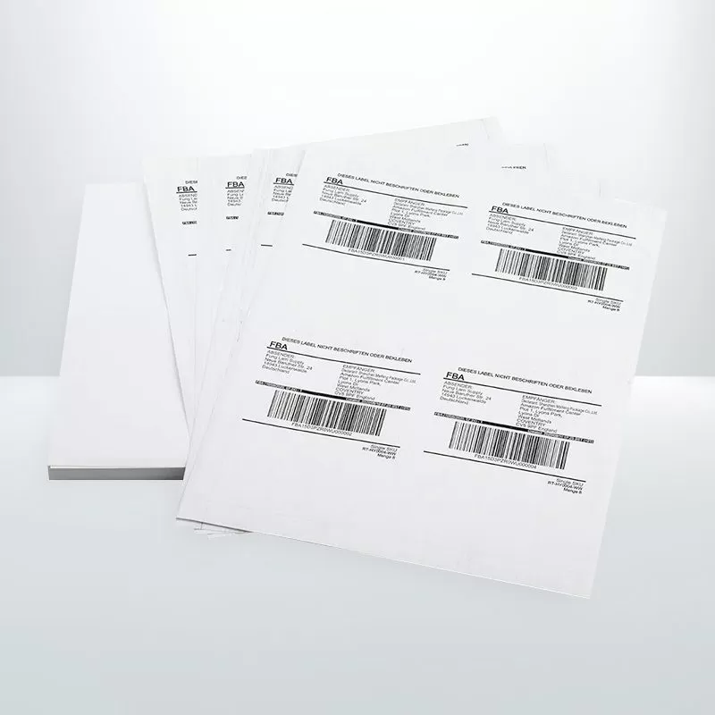 100pcs A4 4UP Address Labels Stickers Self Adhesive