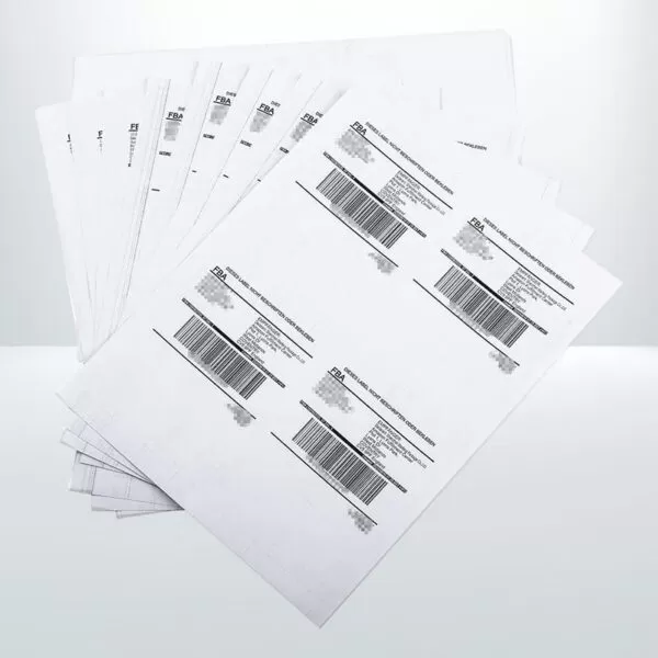 100pcs A4 4UP Address Labels Stickers Self Adhesive