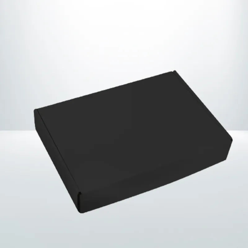 100pcs 310x230x52mm Black Mailing Box Diecut