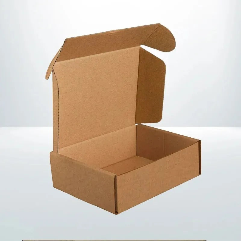 100pcs 310x230x105mm Brown Mailing Box Diecut