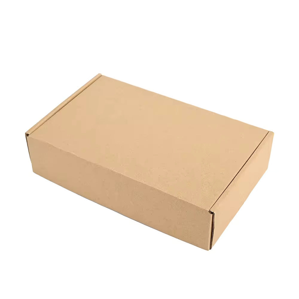 100pcs 220 x 160 x 77mm Brown Mailing Box Diecut