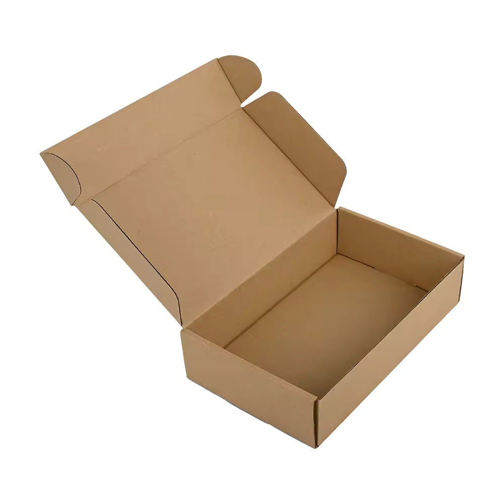 100pcs 220 x 160 x 77mm Brown Mailing Box Diecut
