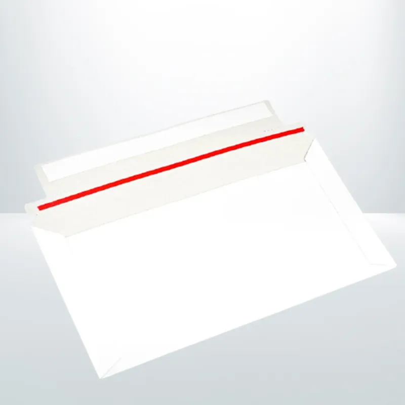 200pcs White Card Mailer Envelopes 130x240mm DLX 300 gsm