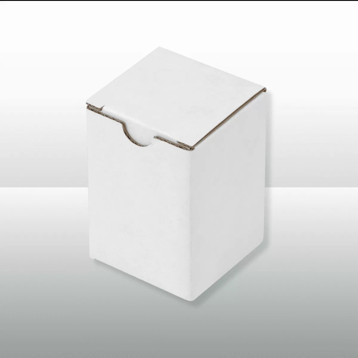 100pcs 55 x 55 x 80mm White Candle Mailing Box
