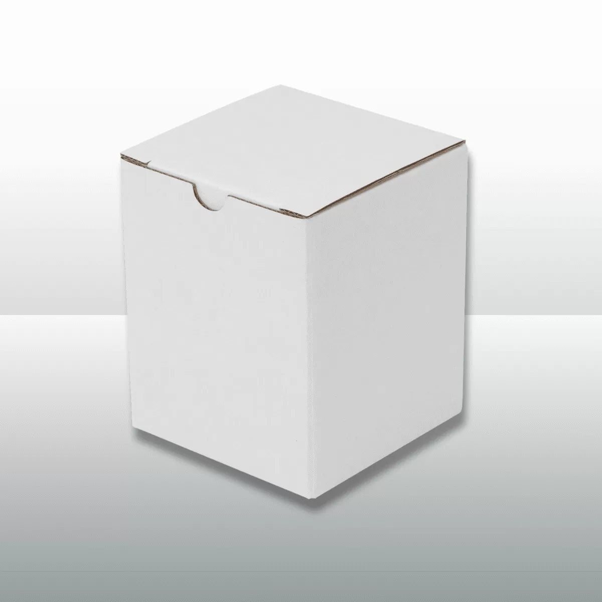 100pcs 80x80x100mm White Candle Mailing Box