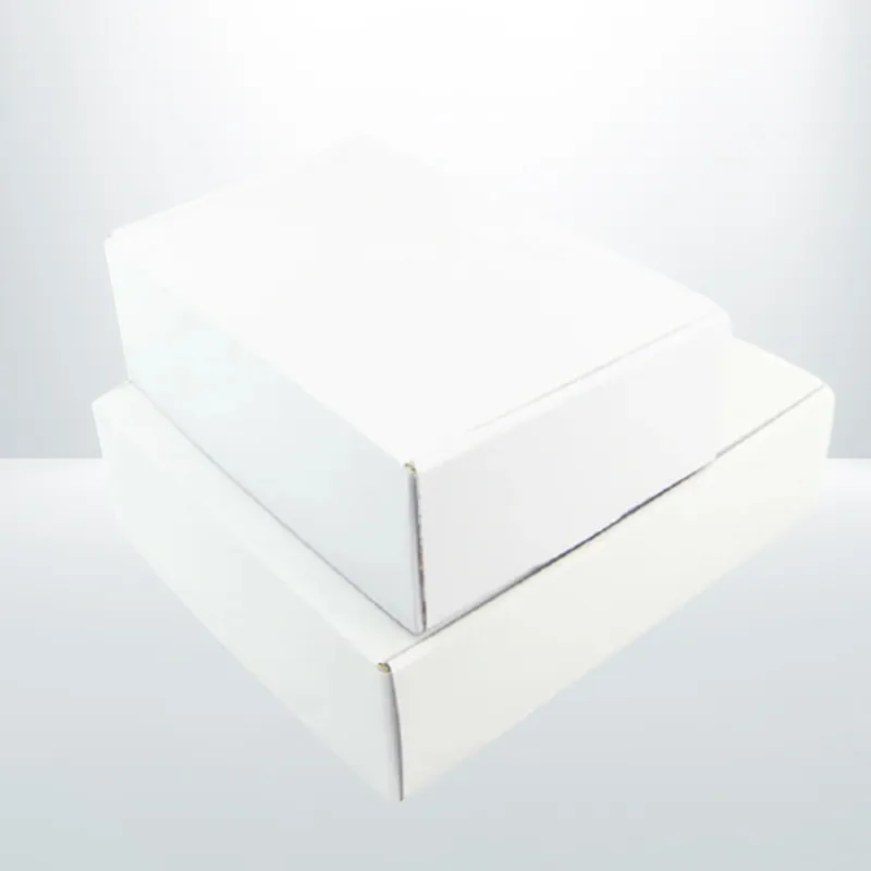 50 Pcs 220x160x50mm White Mailing Box