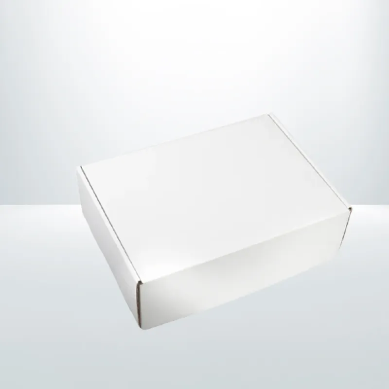 50 Pcs 220x160x50mm White Mailing Box