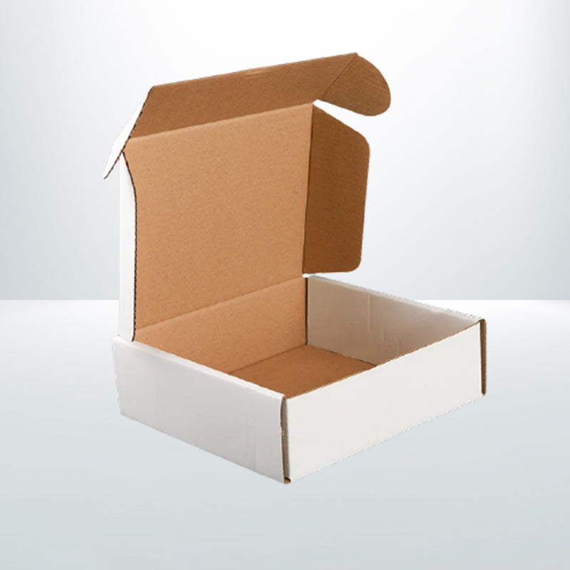 100pcs 240 x 150 x 60mm White Mailing Boxes