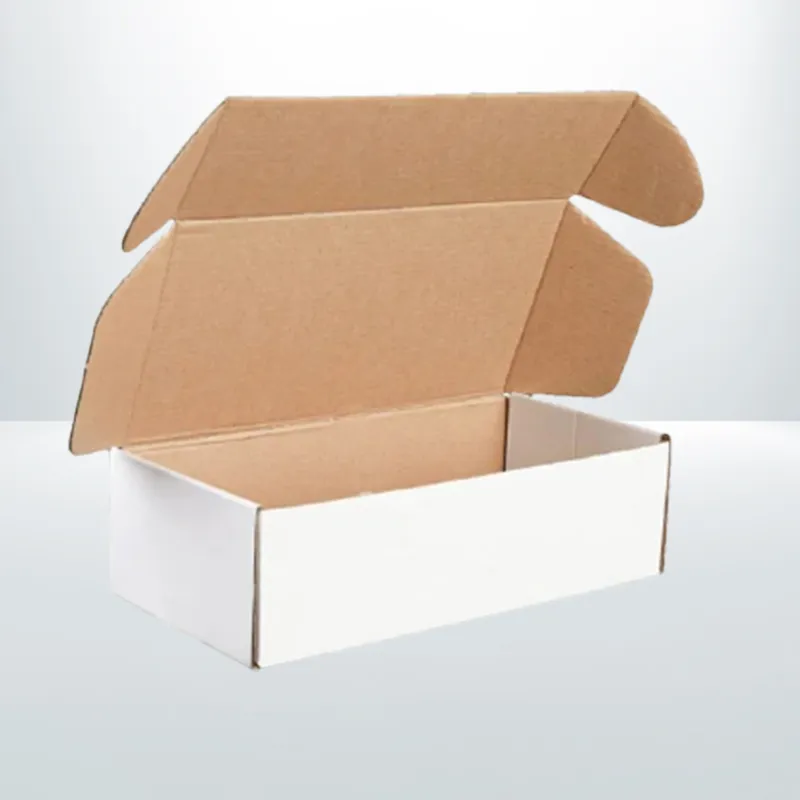 50 Pcs 220x160x50mm White Mailing Box