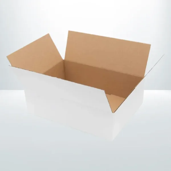 100pcs 270 x 200 x 95mm White Mailing Box Cardboard Postal Carton