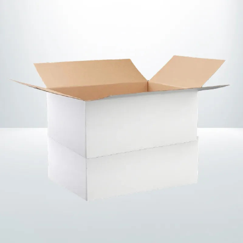 50pcs 430 x 305 x 140mm Mailing Box White BXP4