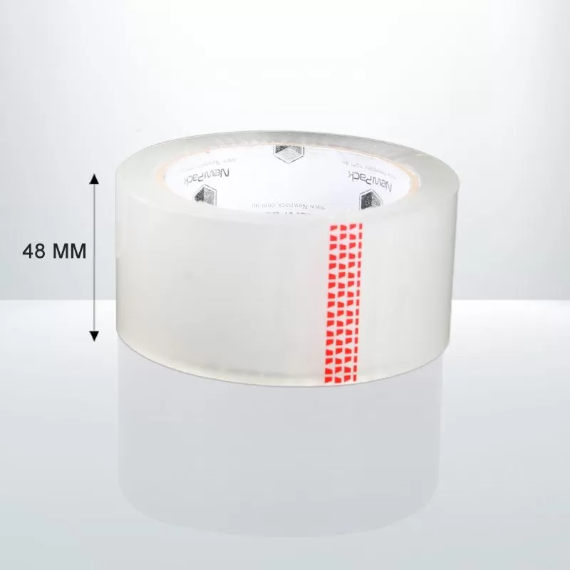 108 pcs 45 Micron 48mm x 75m Clear BOPP Packaging Tape