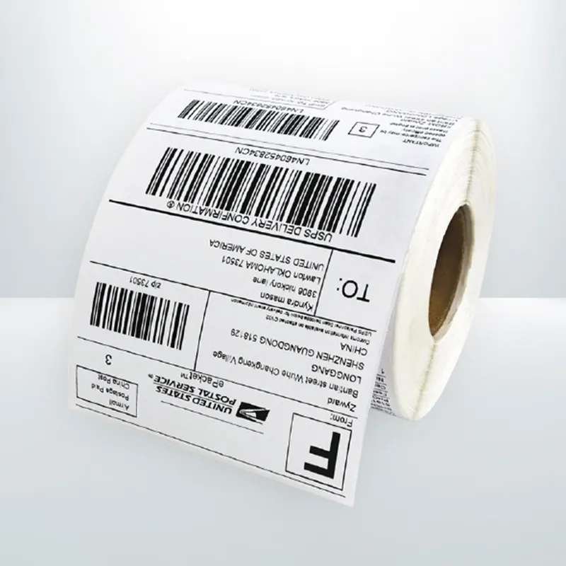 100mmX150mm Direct Thermal Address Label 4″x6″ 500Labels/Roll