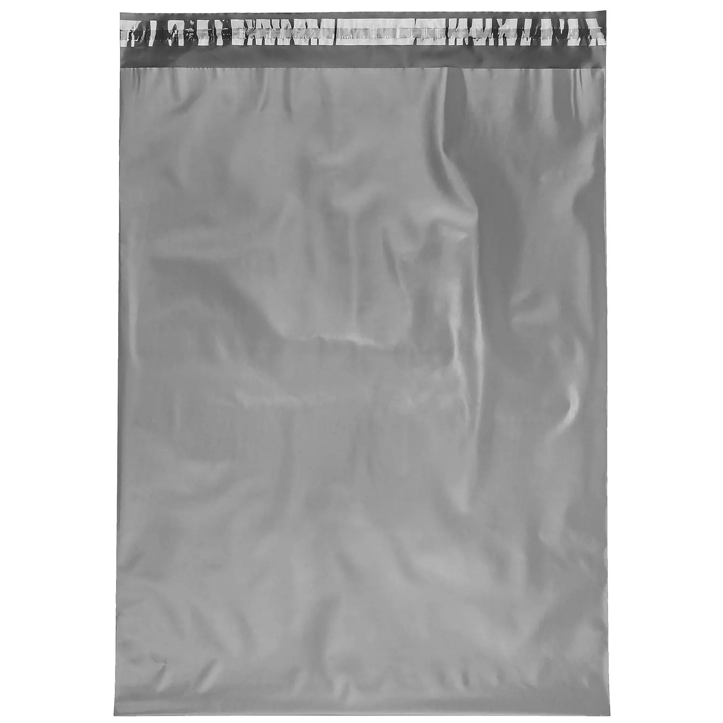 200mm x 260mm Dark Grey Plastic Poly Bags Courier Shipping