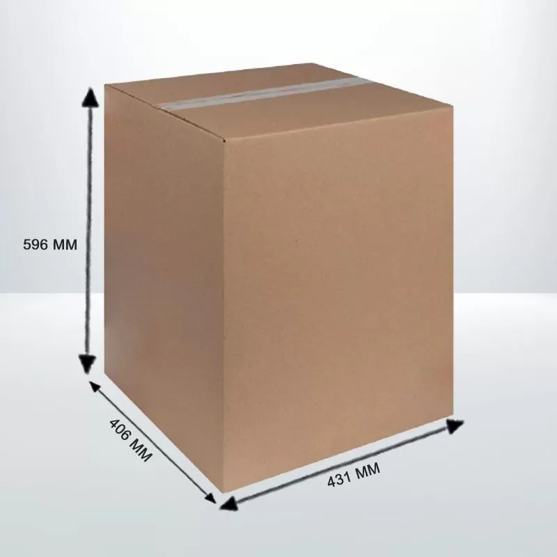431x406x596mm Moving Boxes 104L 5 layer