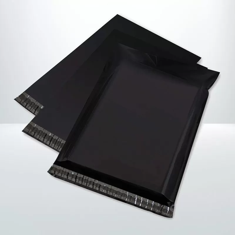 100pcs 200x260mm Black Poly Bags Courier Shipping