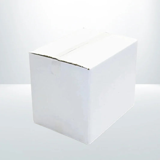 50Pcs 250 x 250 x 250mm Cube White Mailing Boxes