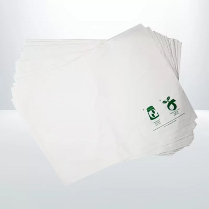 100pcs 255mmx330mm White  Compostable Mailer 