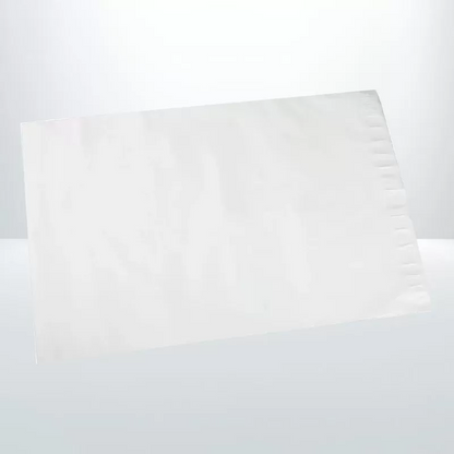 100pcs 350mm x 480mm White Poly Bags Courier Shipping