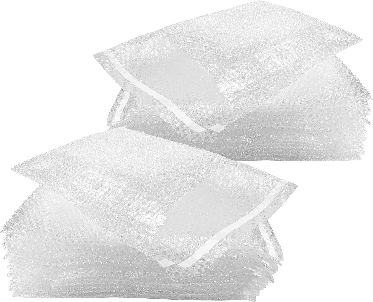 200x Bubble Pouch Bag 215 X 300mm Clear Bubble Wrap Self Seal Bags
