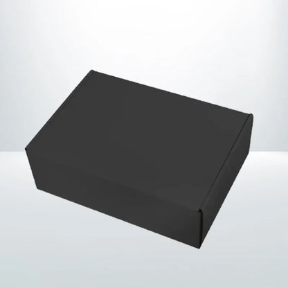 100pcs 240x125x75mm Black Mailing Box Diecut