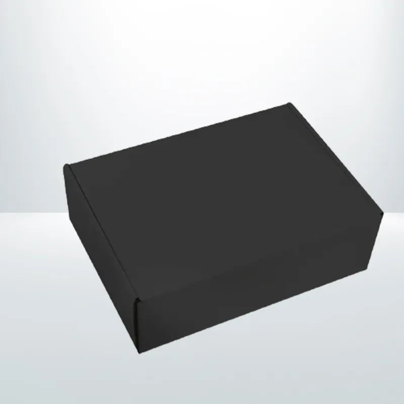 100pcs 240x125x75mm Black Mailing Box Diecut