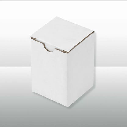100pcs 80x80x100mm White Candle Mailing Box 