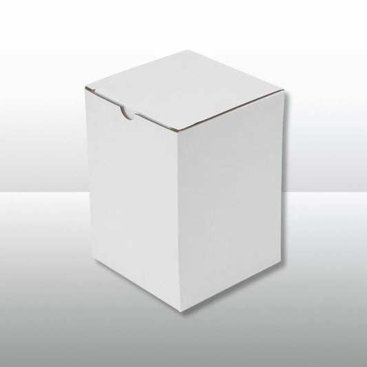 100pcs 120x120x170mm White Candle Mailing Box