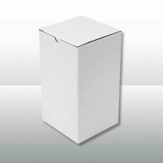 100pcs 120x120x220mm White Candle Mailing Box