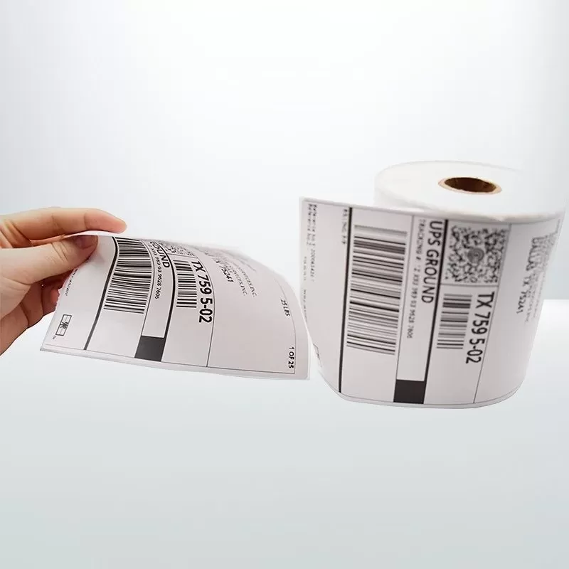 12 Rolls Direct Thermal Address Shipping Label 100mmX150mm 4″x6″ 350Labels /Roll