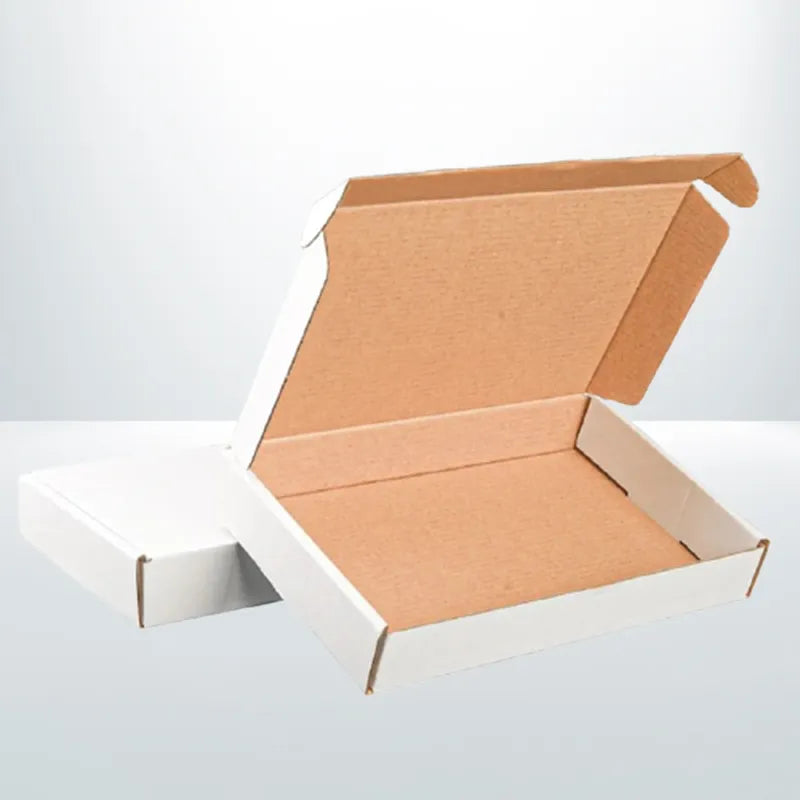 100pcs 220 x 145 x 35mm Mailing Box White