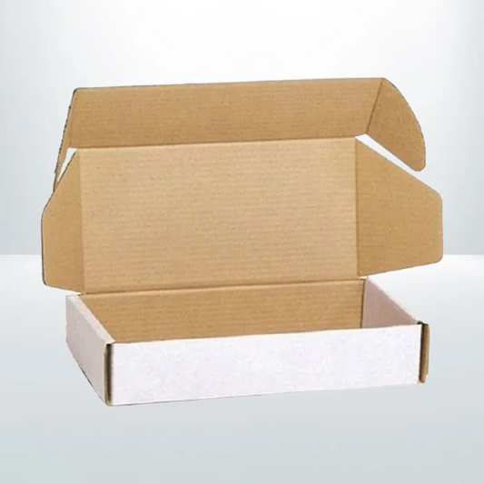 50 Pcs 300x145x55mm White Mailing Boxes 