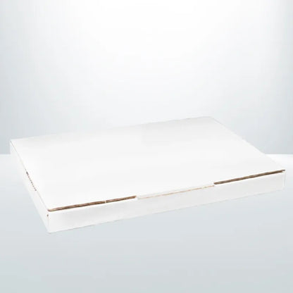 100pcs 350 x 250 x 16mm White Diecut SuperFlat Mailing Box