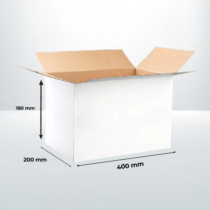 500x Mailing Box 400x200x180mm Regular Shipping Carton RSC BX3 Size