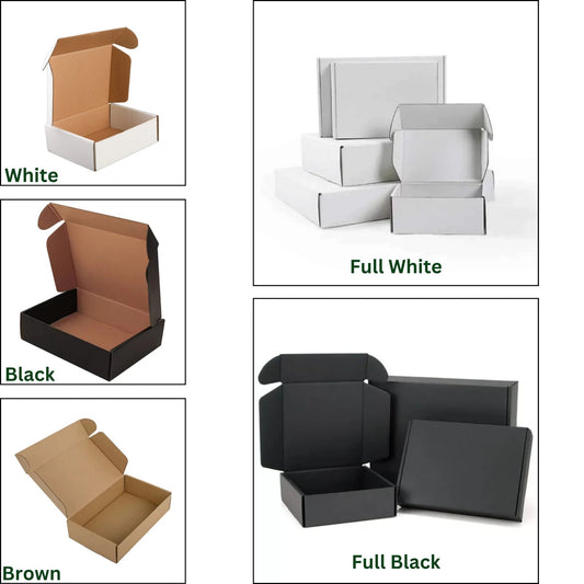 Premium tuck front Small Postal boxes 174x128x53mm 100 Pcs