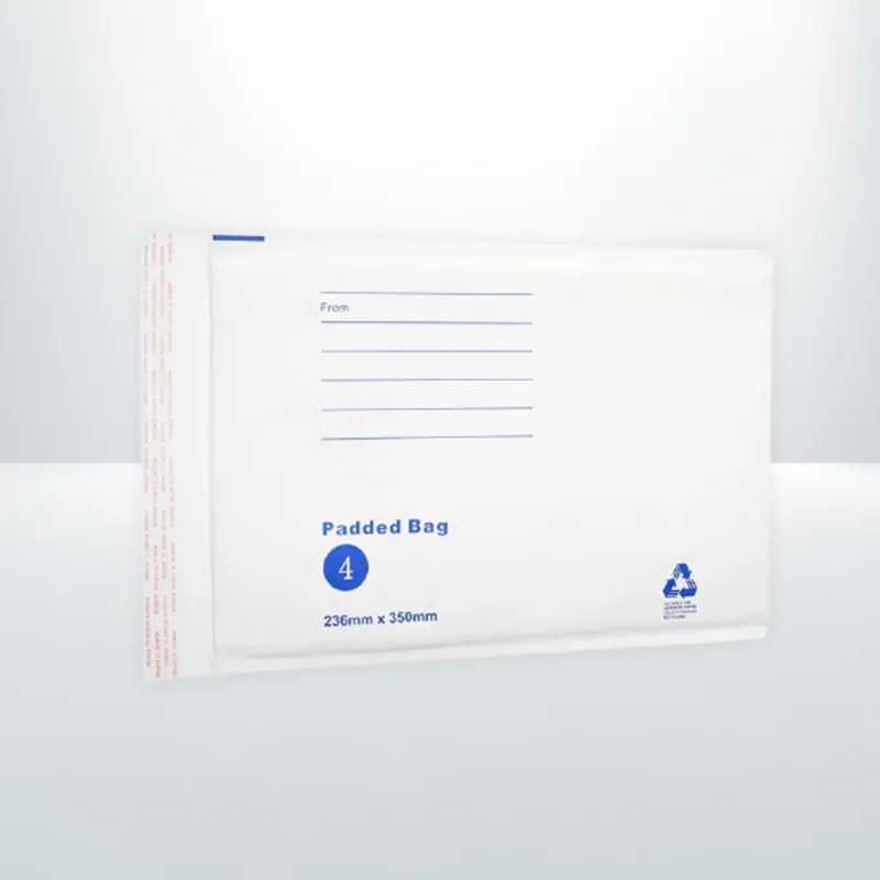 235mmx350mm Bubble Mailer White Printed Padded Bag Envelope