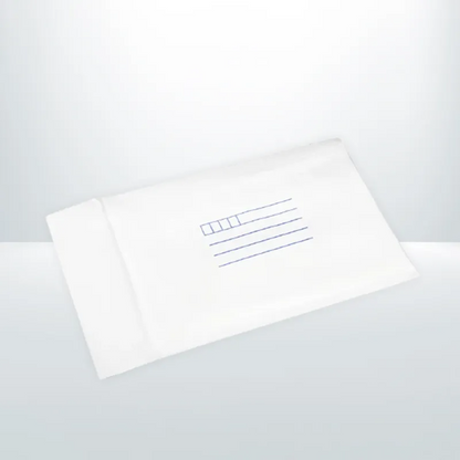 160mm x 230mm White Bubble Mailer Printed Padded Bag