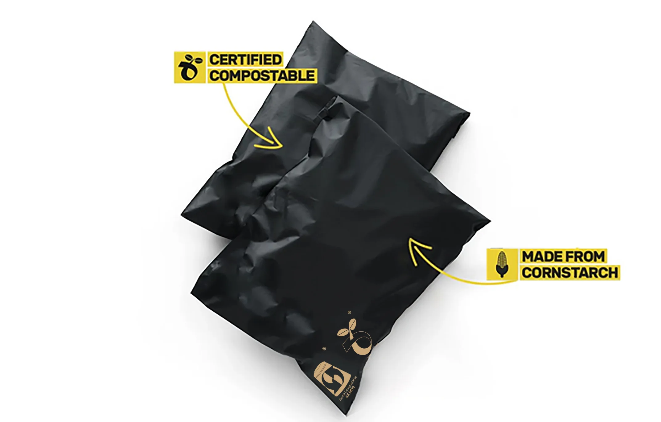 Poly mailer, Compostable poly mailer, Eco-friendly shipping mailer, Biodegradable packaging