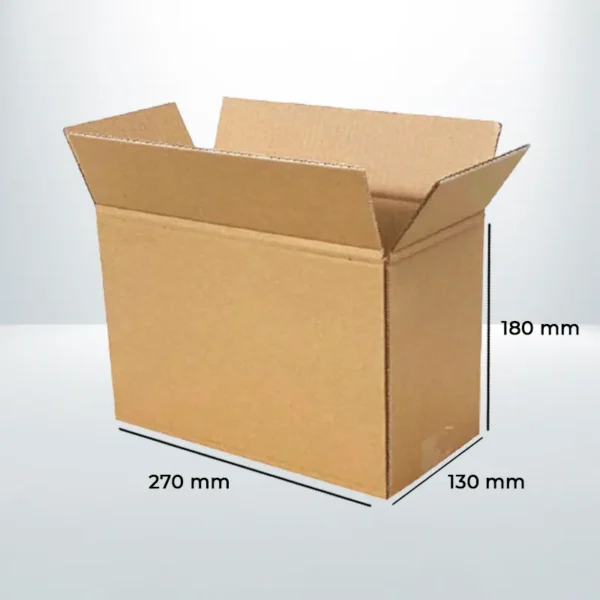 Mailing Box 270 x 130 x 180mm Brown Regular Slotted Heavy Duty