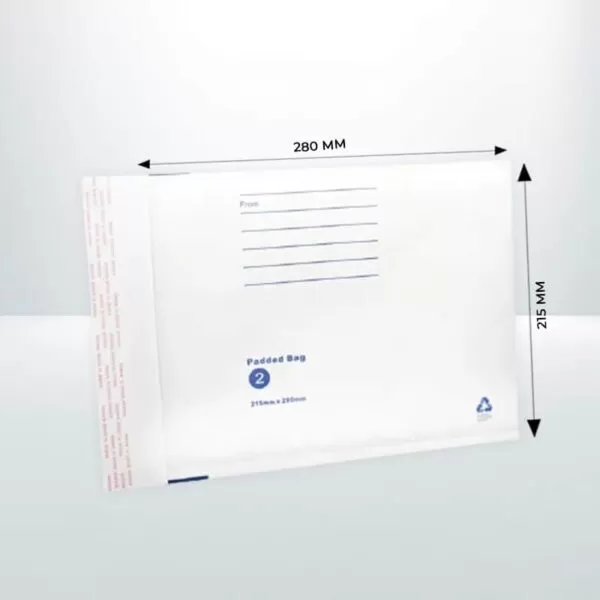 Bubble mailer 215 x 280mm Printed Bag envelope
