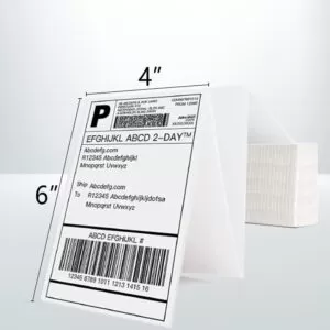 Thermal Direct Shipping Label 4x6 Fan-Fold